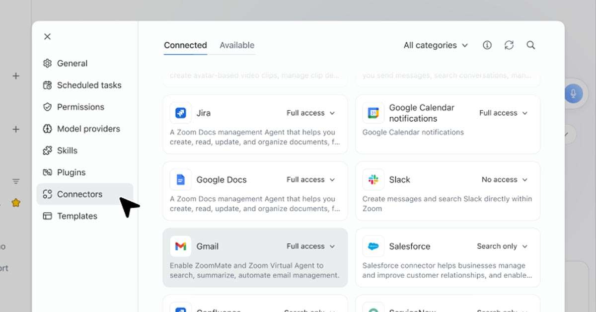 Zoom lance ZoomMate et AI Productivity Suite Zoom lance ZoomMate et AI Productivity Suite